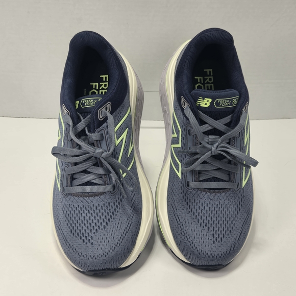 New Balance Fresh Foam X V860v14 Grey Lime Green Running Shoes Women's Size 6.5 - Picture 4 of 15